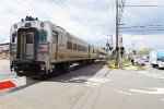 NJT 6066 on the grade at Sycamore Avenue